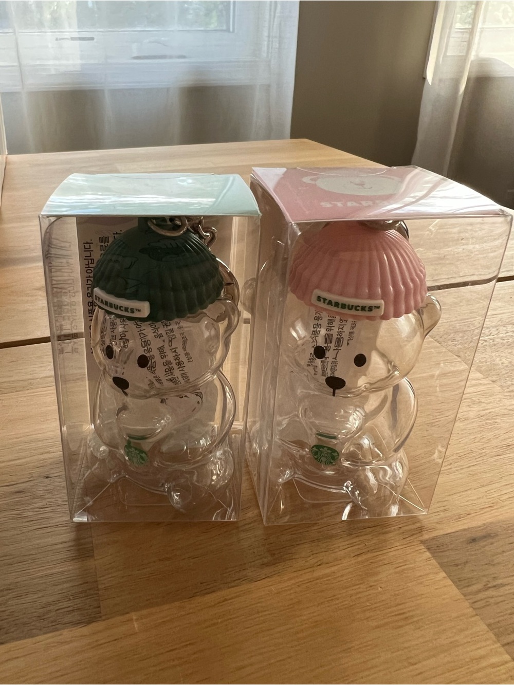 NIB Starbucks Bearista Keychain (Korea Exclusive)